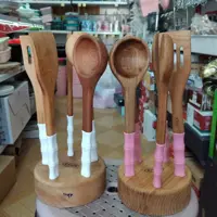 سرویس کفگیر ملاقه چوب بامبو ریور
