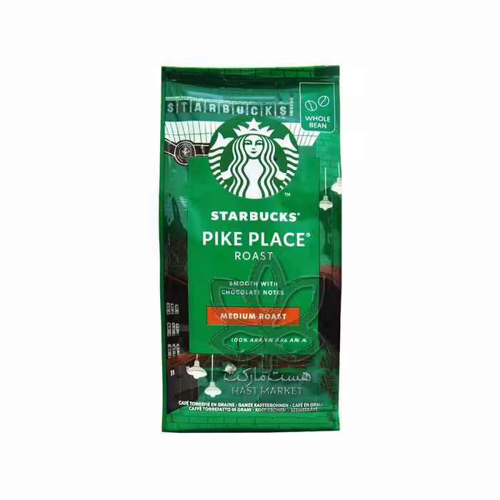 دانه قهوه پایک پلیس ( مدیوم روست ) 200 گرم استارباکس - starbucks
