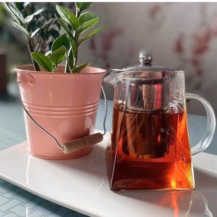 قوری تمام پیرکس مکعبی 750 میلی لیتر