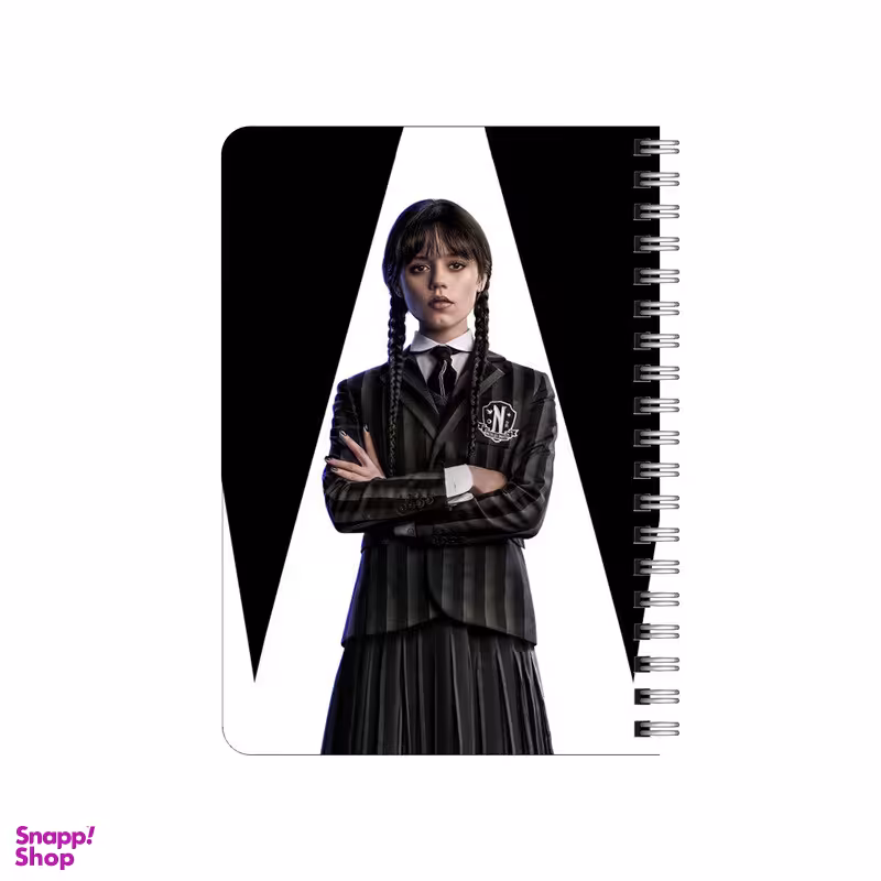 دفترچه یادداشت بامبیلیپ مدل چوبی طرح سریال ونزدی کد 2082647