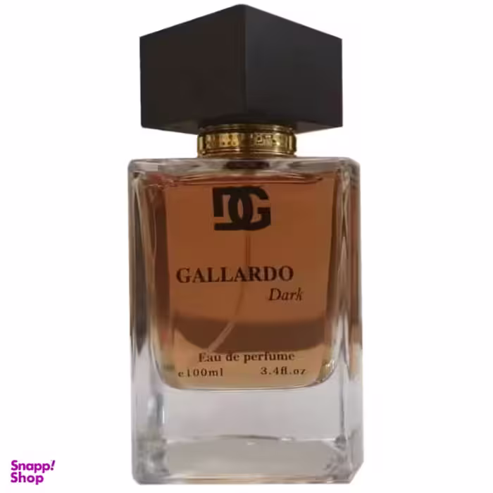 ادوپرفیوم مردانه گالاردو (Gallardo) مدل دارک حجم 100 میلی‌ لیتر