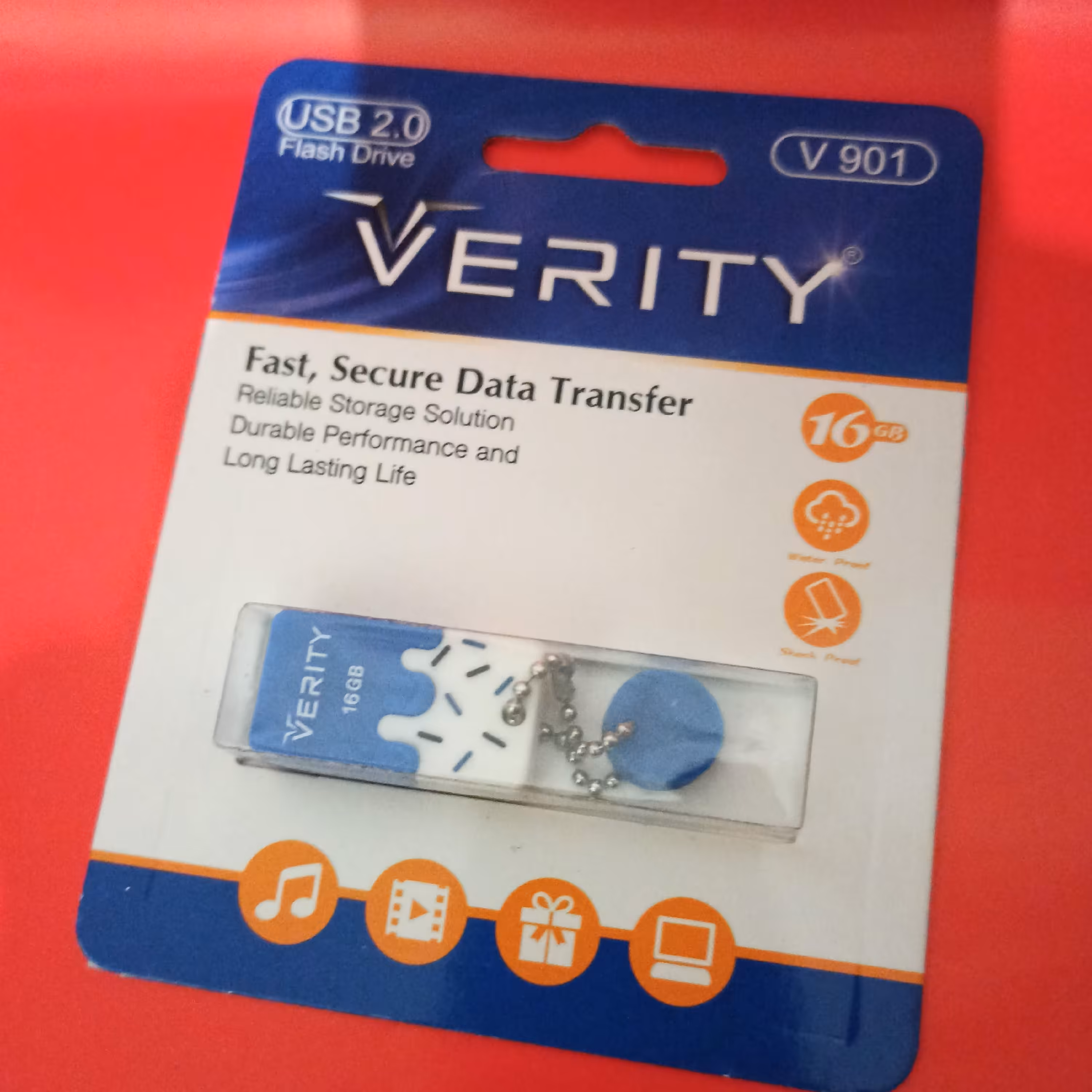 فلش usb 16 گیگابایت گارانتی مادام العمر بدنه فلزی 