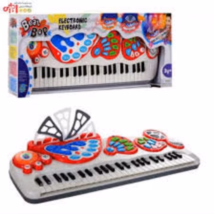اسباب بازی کیبورد موزیکال 49 کلید سفید وین فان Win Fun