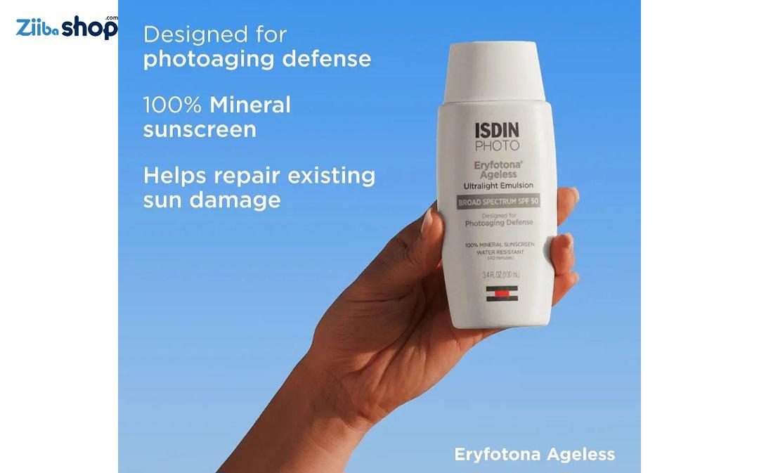ضد آفتاب ایزدین رنگی 100میلی لیترISDINERYFOTONA AGELESS SPF 50