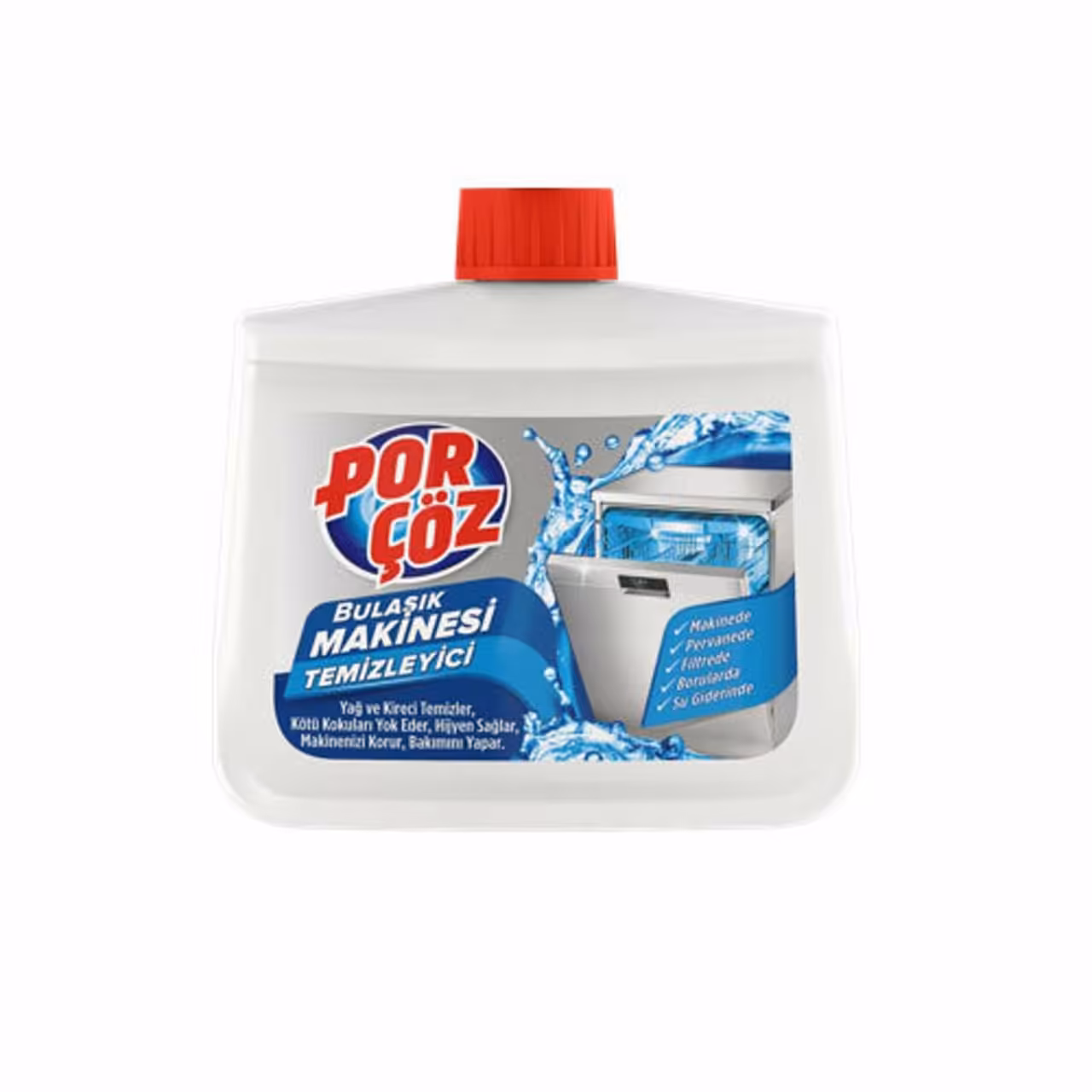 مایع جرم گیر ماشین ظرفشویی پورچوز Por Coz | فروشگاه ارس ترک