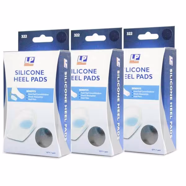 پاشنه طبی سیلیکونی 322 LP یک بسته 3 عددی | فروشگاه اینترنتی تاتا کالا