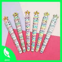 خط کش چوبی یونیکورن