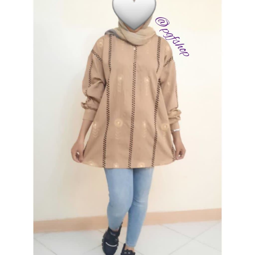 مانتو جلو بسته خنک و سبک