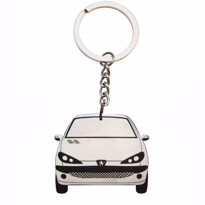 جاسویچی  خودرو استیل طرح  206 دورو 