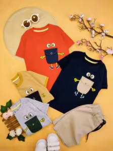 تیشرت وشلوارک پسرانه باب اسفنجی