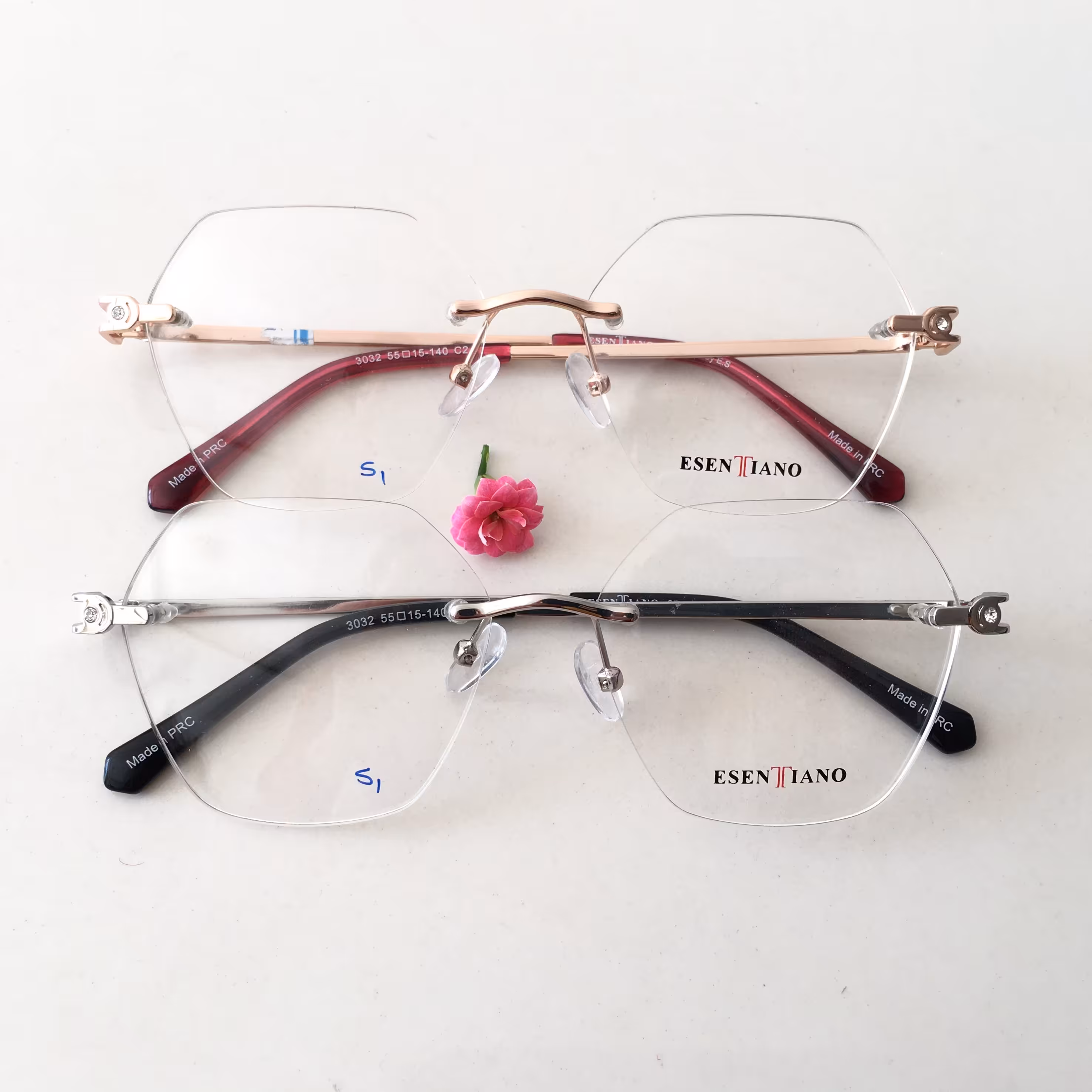 عینک فریم لس 