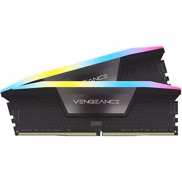 رم کورسیر VENGEANCE RGB DDR5 32GB (2x16GB) CL40 5600Mhz