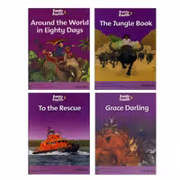 کتاب Family and Friends 5 Readers Book اثر جمعی از نویسندگان انتشارات ابداع 4 جلدی