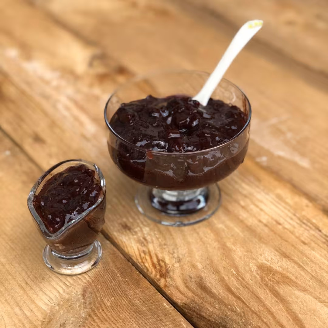 مربای زغال اخته شیرین و خوشمزه و باکیفیت