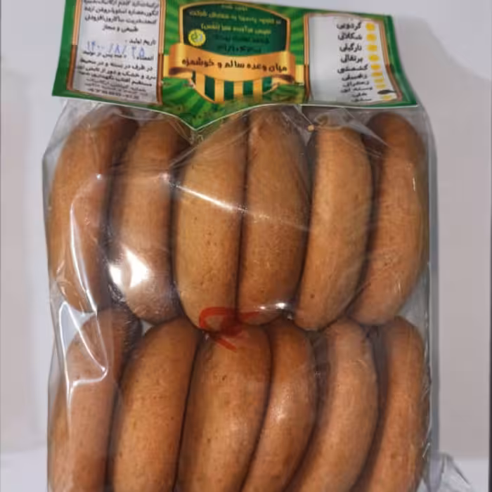 کلوچه  هلی 12 عددی ارگانیک شیرین شده با شیره انگور ( محصول شرکت نفس )