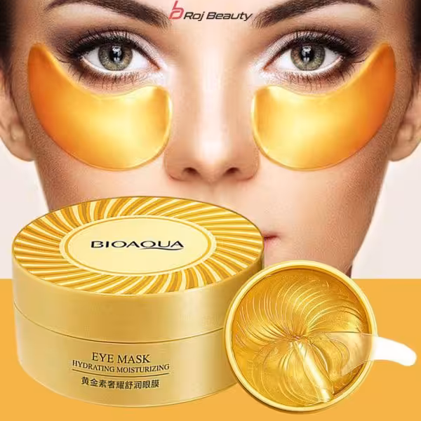 ماسک دورچشم هیدروژلی ضد چروک و تغذیه کننده طلا بیوآکوا