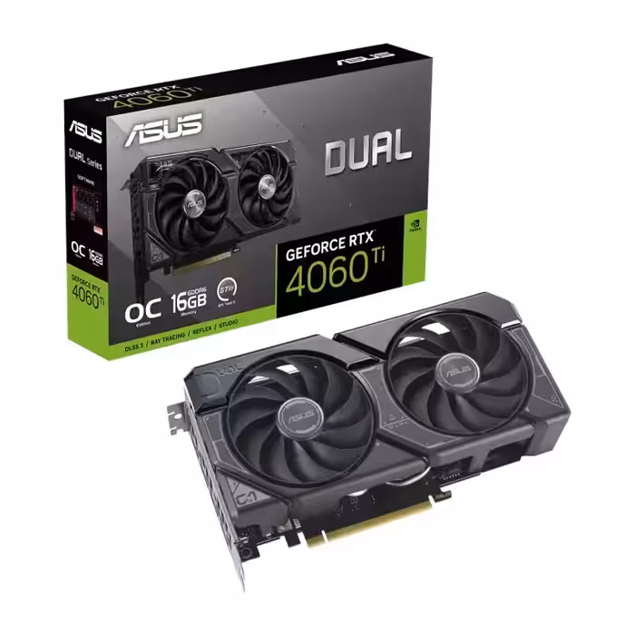 کارت گرافیک ایسوس GeForce RTX 4060 Dual Ti OC Edition 16GB GDDR6