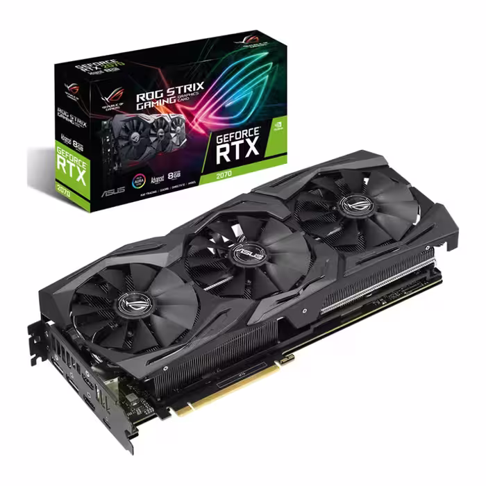 کارت گرافیک ایسوس ROG STRIX RTX2070 A8G GAMING