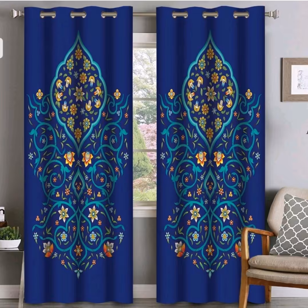 پرده مخمل دکوری پارت 29