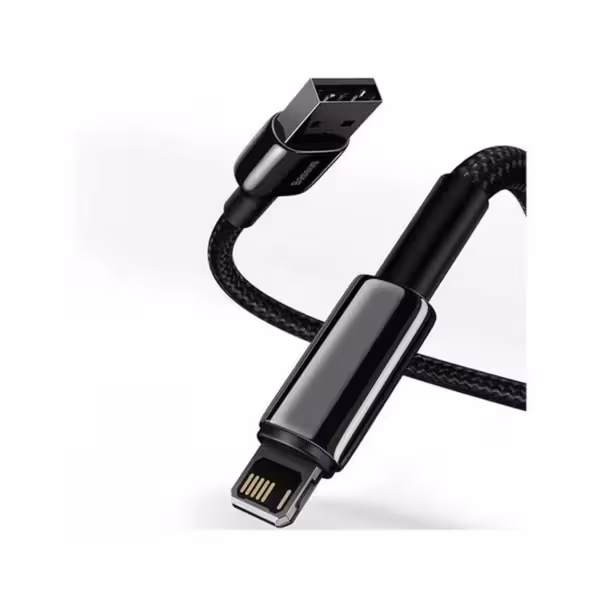 کابل شارژر لایتنینگ با طول یک متر باسئوس مدل CALWJ-01-I
