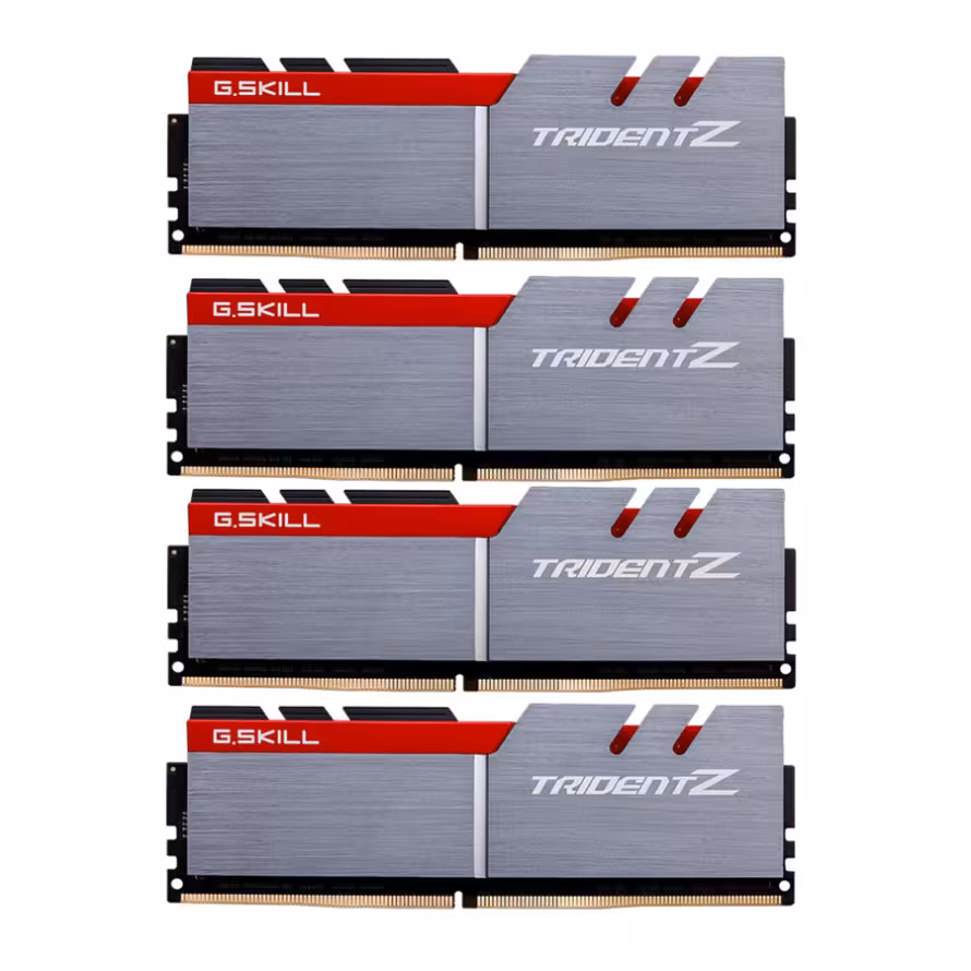 رم جی اسکیل Trident Z 64GB 16GBx4 3200MHz CL16 DDR4