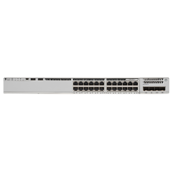 سوئیچ شبکه PoE سیسکو C9200L-24P-4X-A