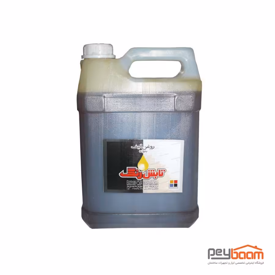 روغن الیف مخصوص بتونه تابش حجم گالن