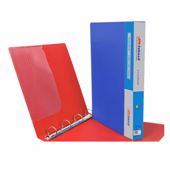 کلاسور 4 حلقه سهند پلاستیکی سایز A4 مدل اورجینال - قیمت و خرید | برایتو