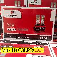 لامپ هدلایت کانپکس M8(پایه H4)  تضمین اورجینال با (کارت گارانتی تعویض یک ساله) سری 2024  و ارسال رایگان