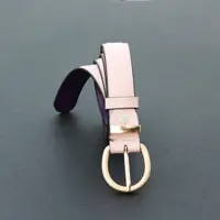کمربند زنانه چرم بیسراک کد W107P