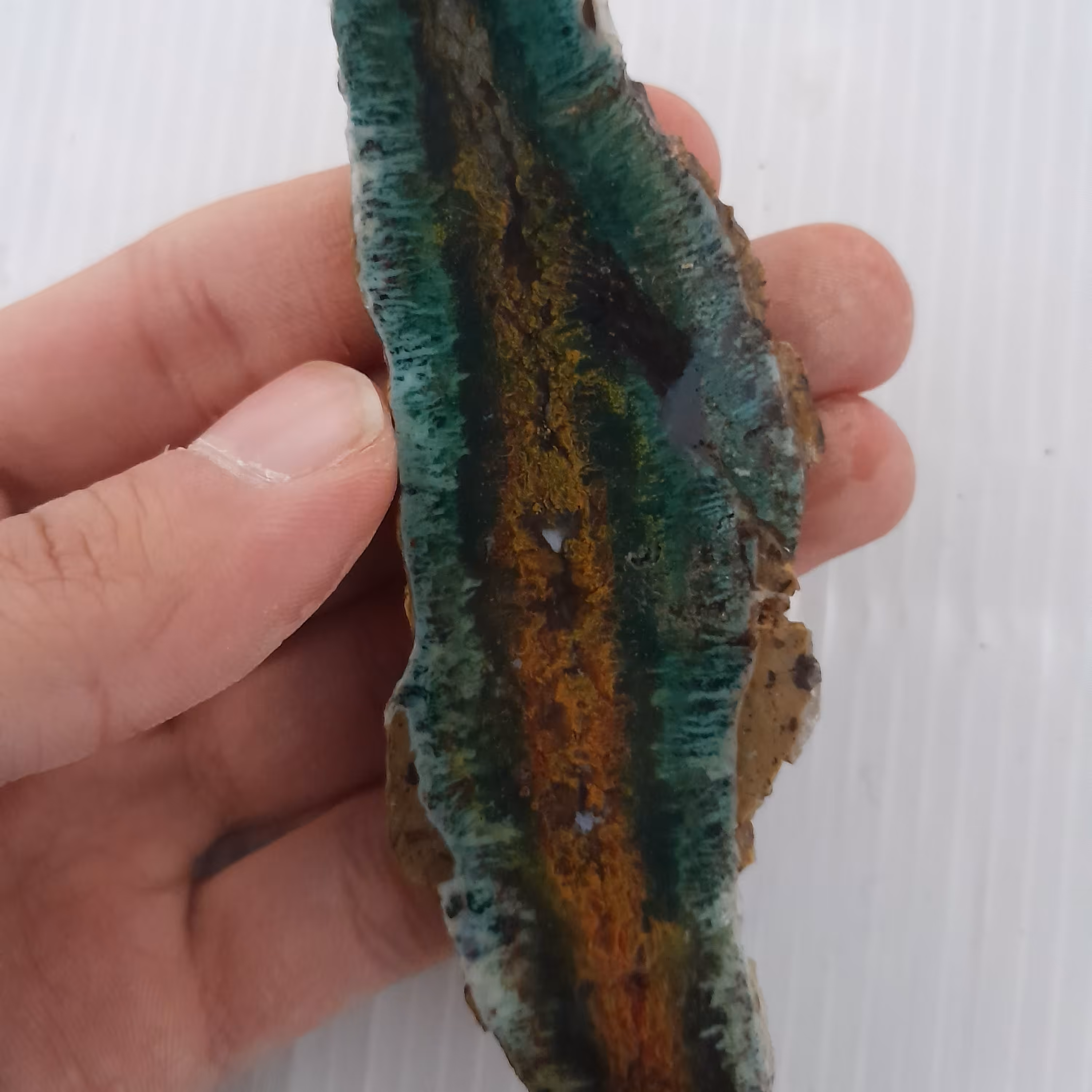 اسلایس سنگ عقیق منظره کد 113