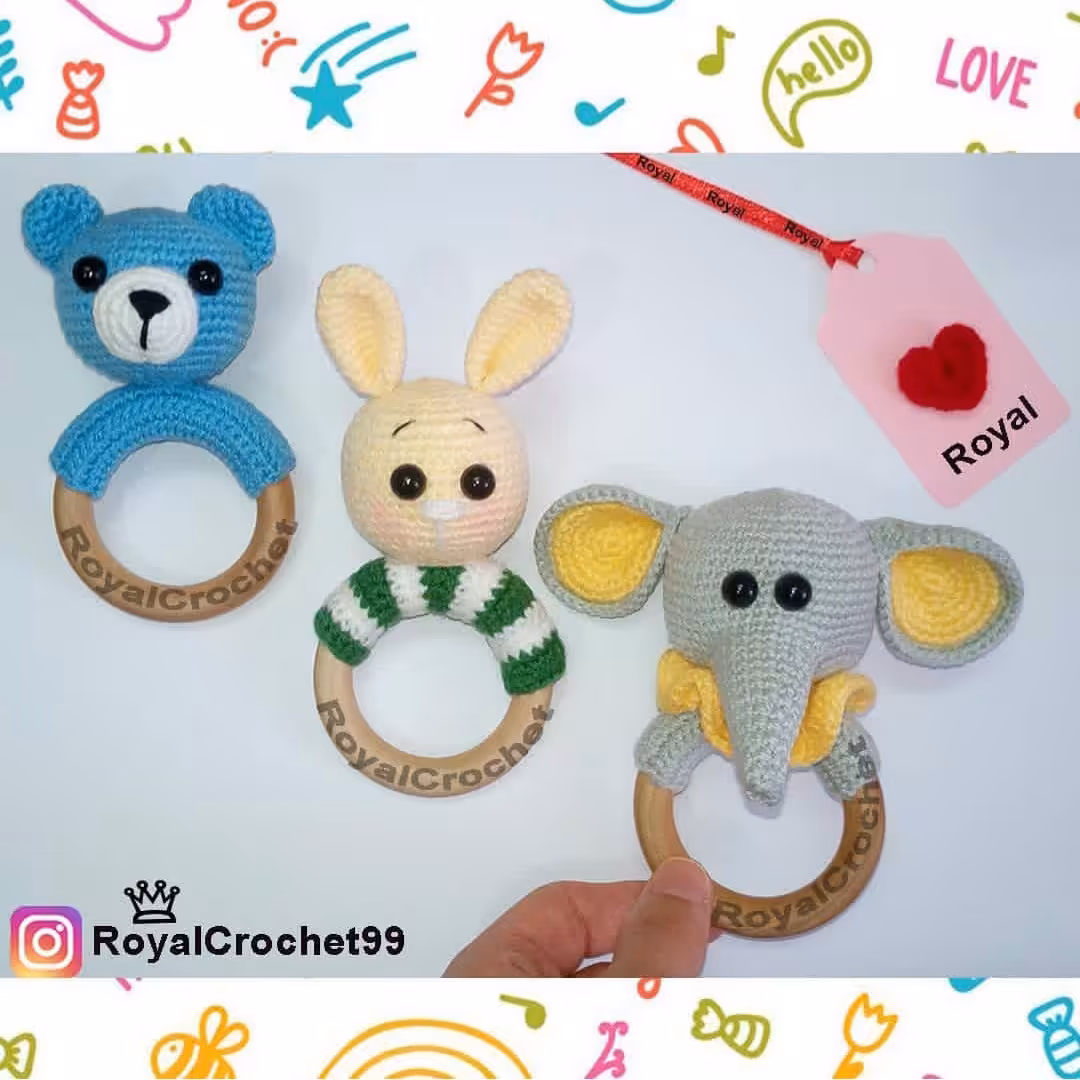 جغجغه بافتنی 