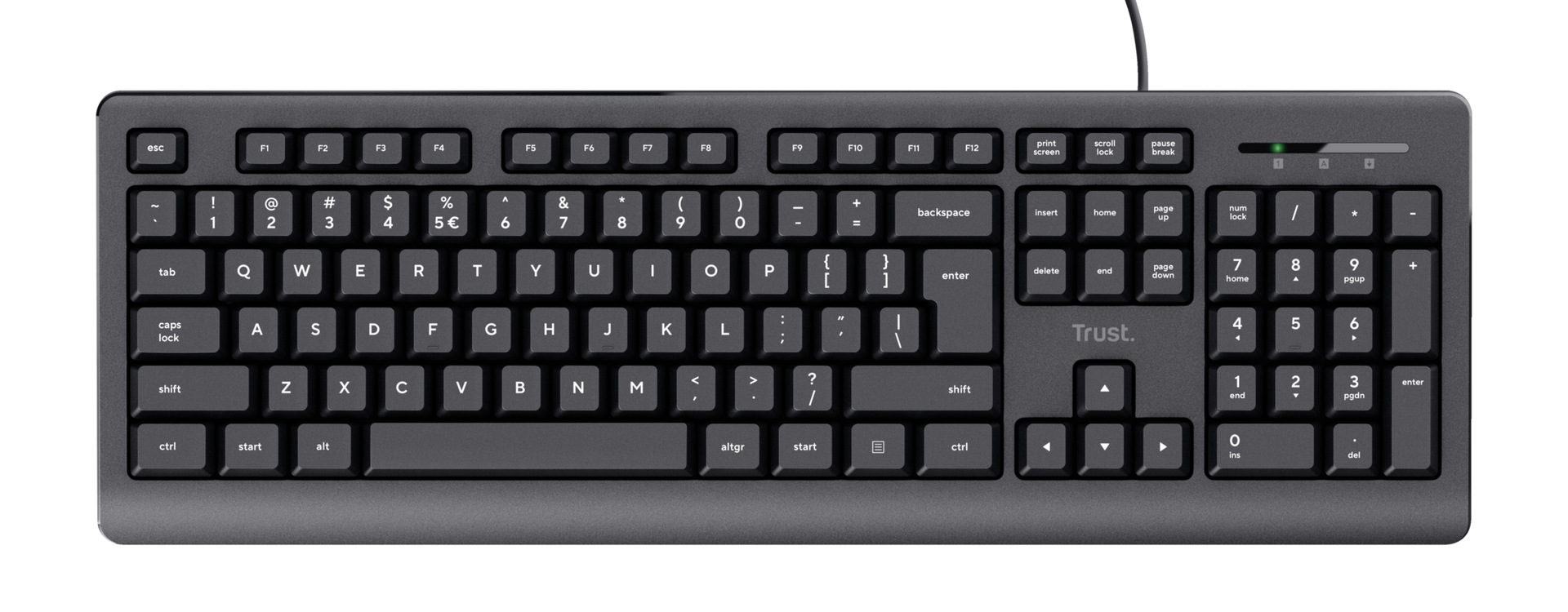 کیبورد تراست مدل TK-150