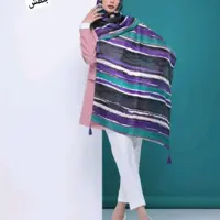 شال تمام نخ رزالین