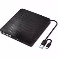 درایو DVD اکسترنال (دی وی دی رایتر اکسترنال) USB 3.0 و Type-C مدل CB31005