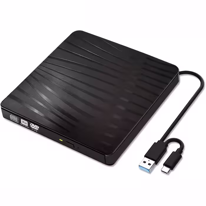 درایو DVD اکسترنال (دی وی دی رایتر اکسترنال) USB 3.0 و Type-C مدل CB31005