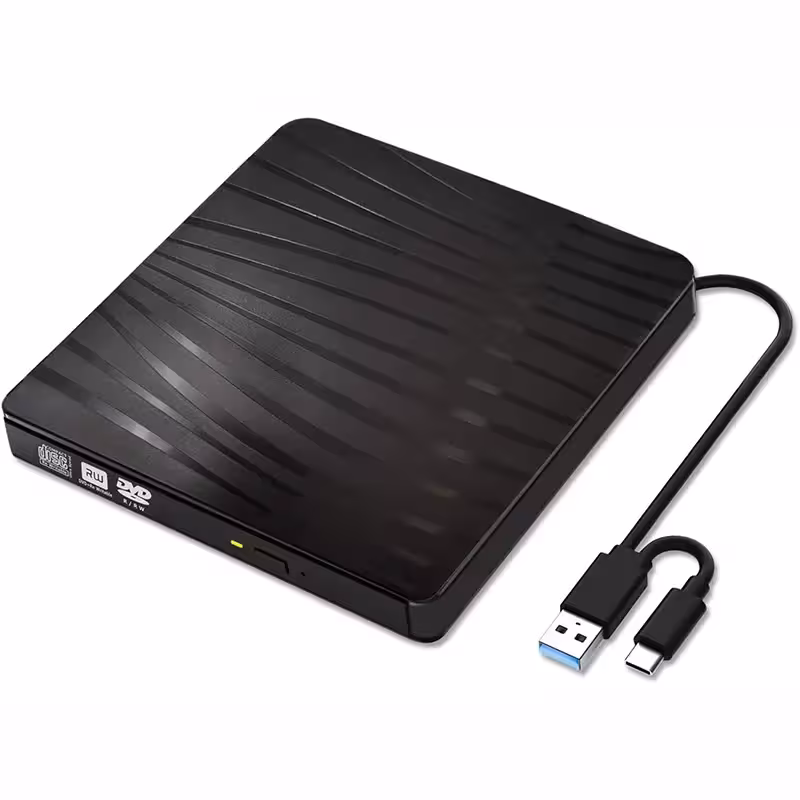 درایو DVD اکسترنال (دی وی دی رایتر اکسترنال) USB 3.0 و Type-C مدل CB31005