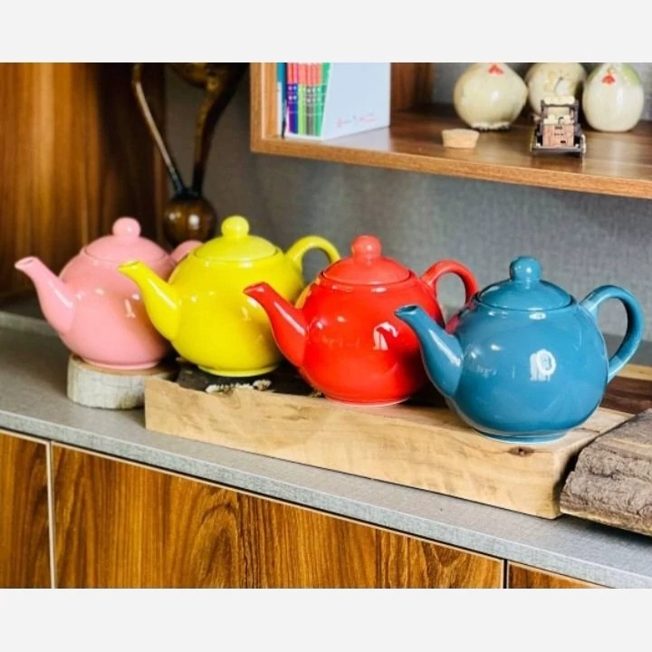 قوری چینی رنگی مقصود | amazonchi