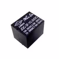 مجموعه 12 عددی رله 5V پایه میلون T73 مارک LIMING کد JQC-3F-1C-5VDC