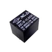 مجموعه 12 عددی رله 5V پایه میلون T73 مارک LIMING کد JQC-3F-1C-5VDC