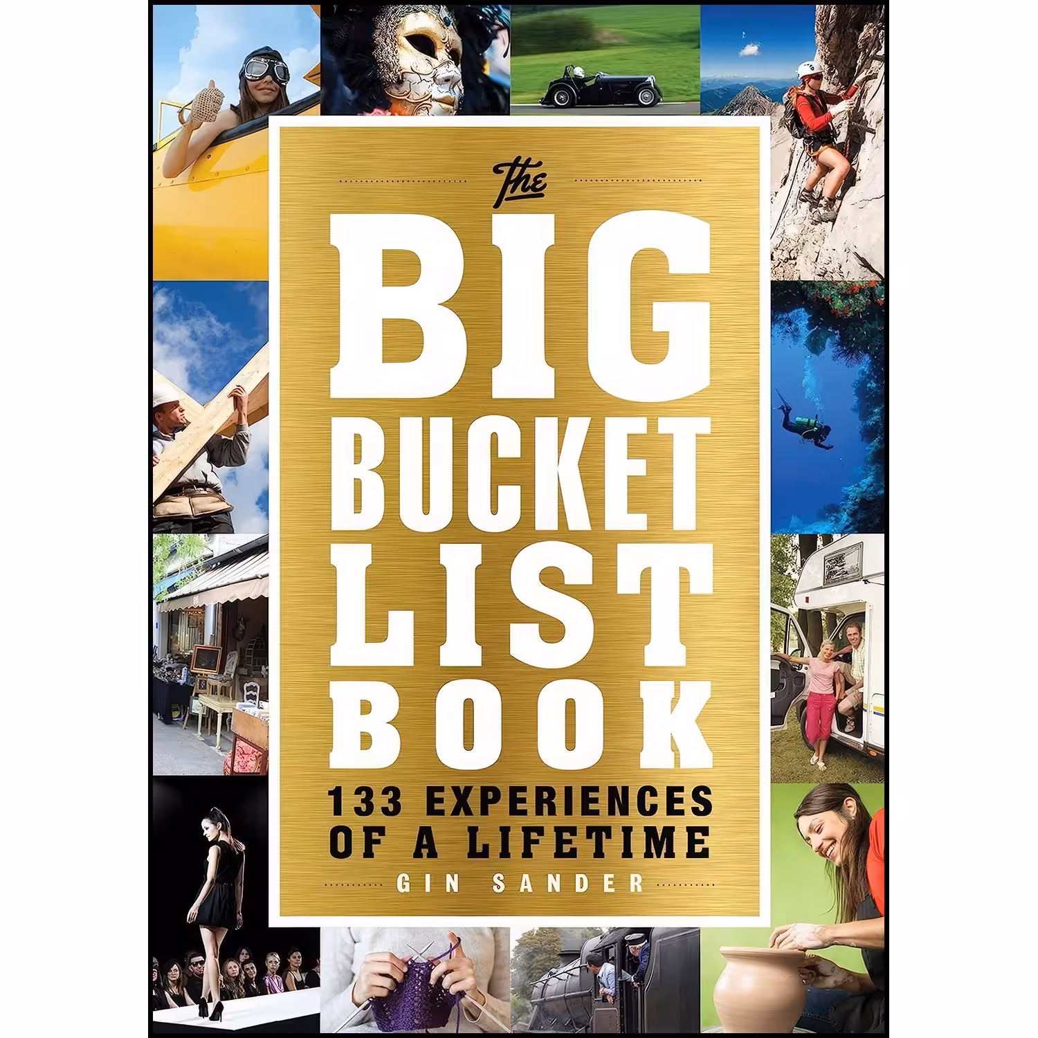 کتاب زبان اصلی The Big Bucket List Book اثر Gin Sander