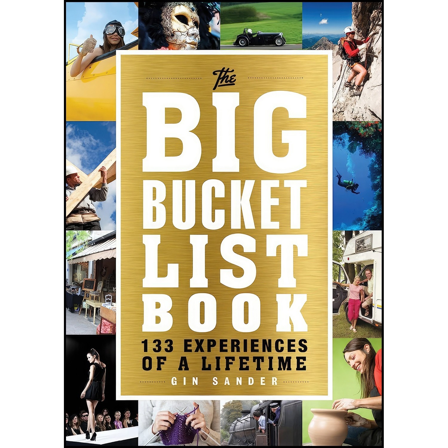 کتاب زبان اصلی The Big Bucket List Book اثر Gin Sander
