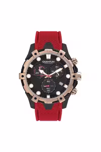 ساعت قرمز مردانه HNG1019.858 Silicone 10 atm Propociation Water Wateratch Quantum