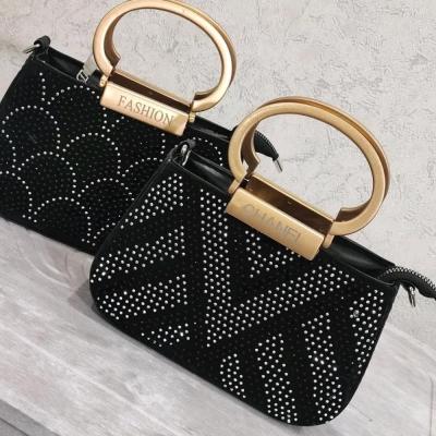 کیف دسته طلایی