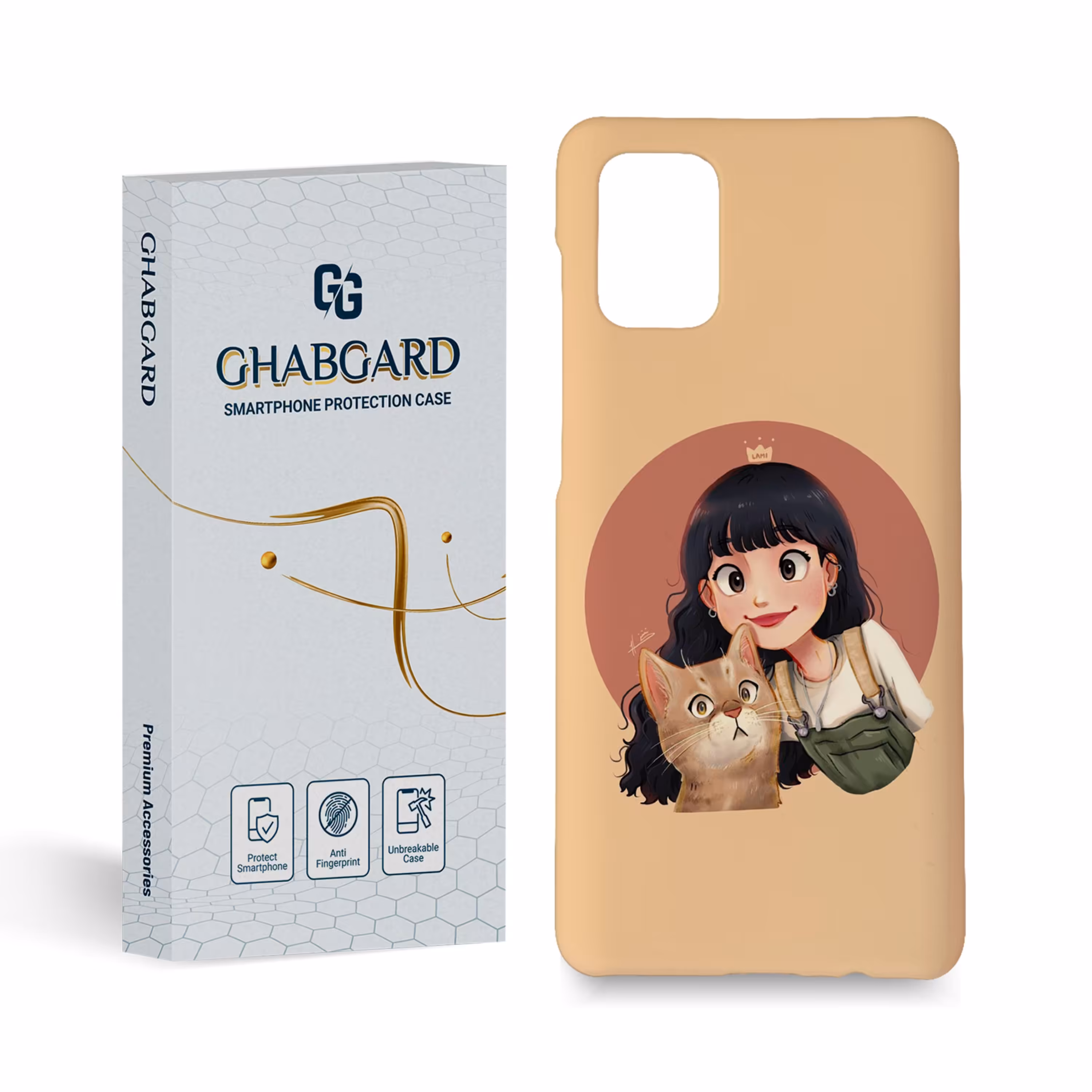 کاور گارد قاب دخترانه مدل g4006 مناسب برای گوشی موبایل سامسونگ a71