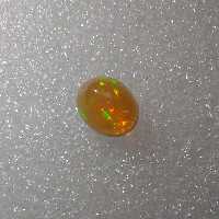 نیم ست جواهر اپال آتشین اتیوپی با تلالو عالی