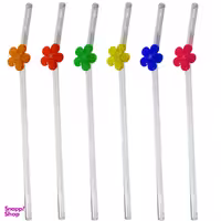 نی نوشیدنی بست کریستال کد 2211 بسته 6 عددی