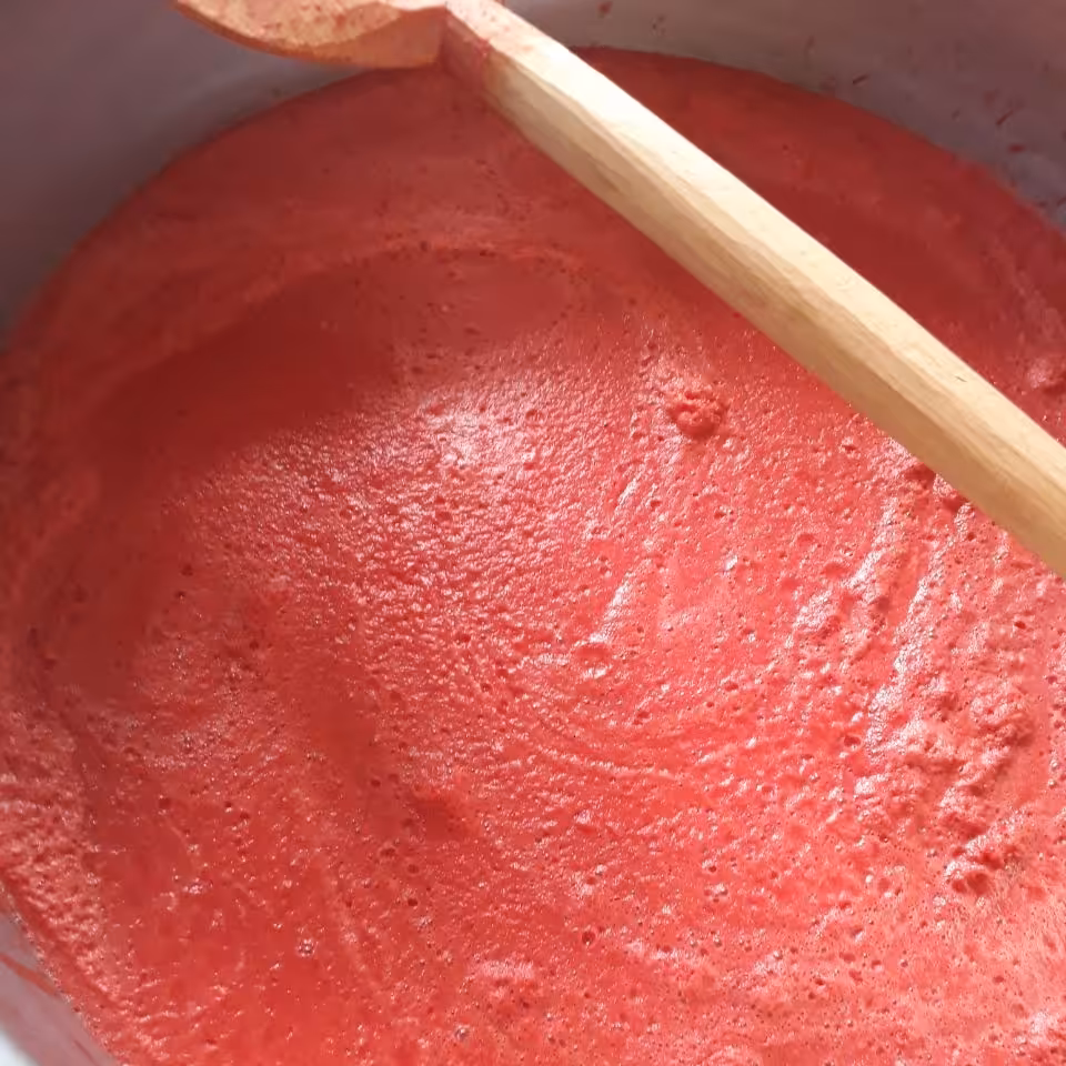 رب گوجه فرنگی خانگی ارگانیک کم نمک