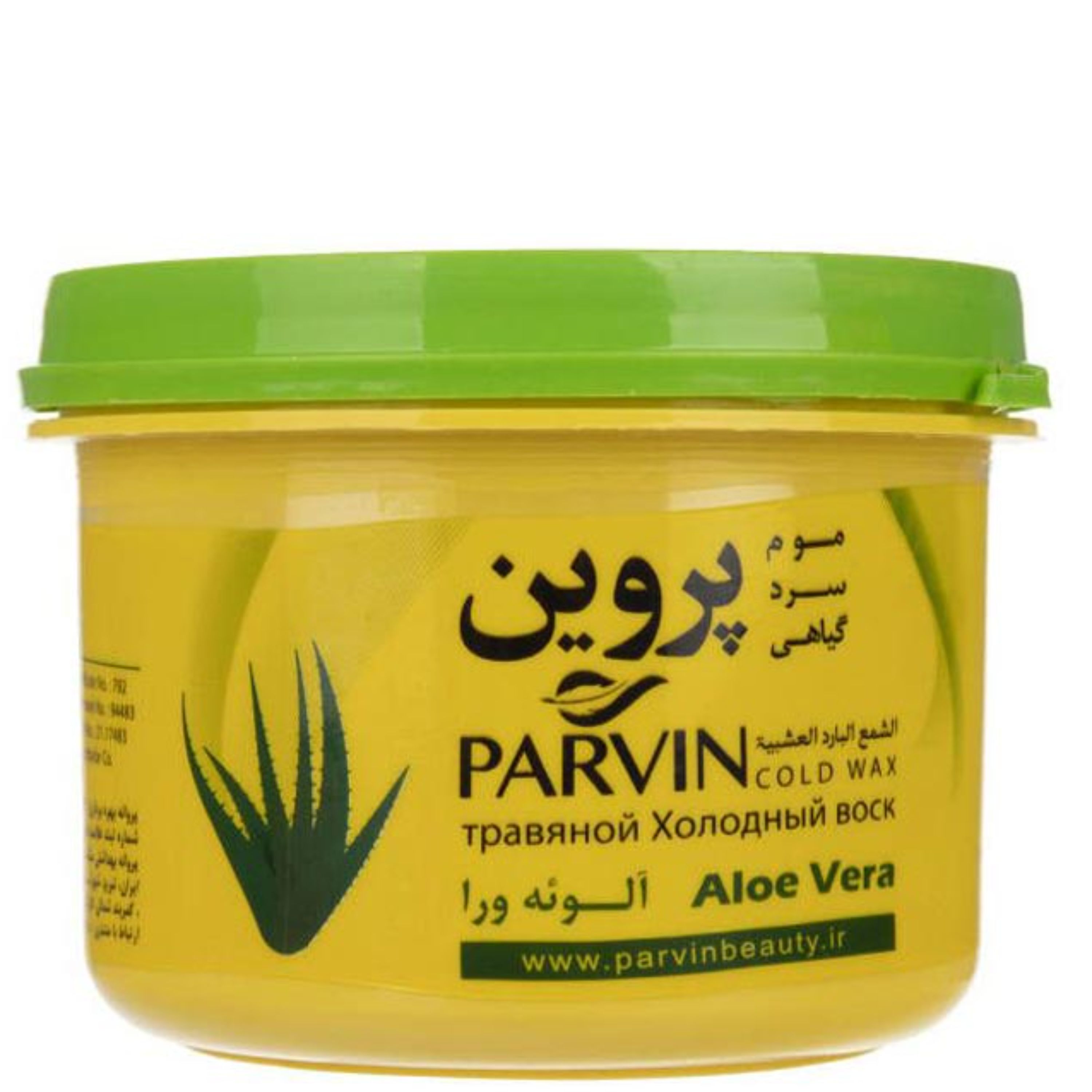 موم سرد پروین در دو مدل آلوئه ورا و عسل حجم 280 گرم (مدل را پیام دهید)