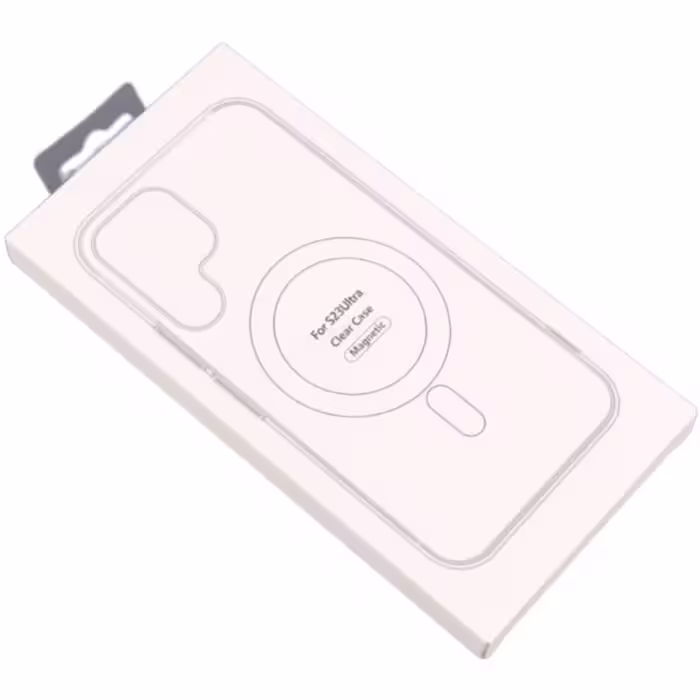 کاور مدل Clear Case Magnetic Mag Safe مناسب برای گوشی موبایل سامسونگ Galaxy S23 Ultra